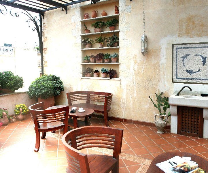 Ionas Boutique Hotel Hriszí Aktí Haniá Kültér fotó