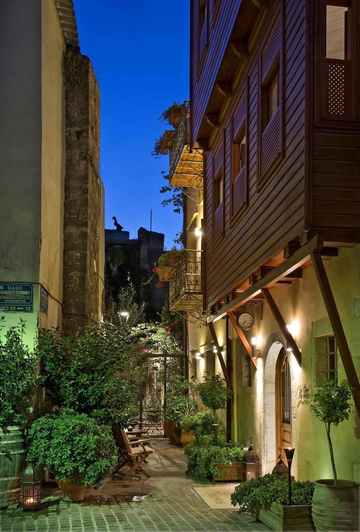 Ionas Boutique Hotel Hriszí Aktí Haniá Kültér fotó